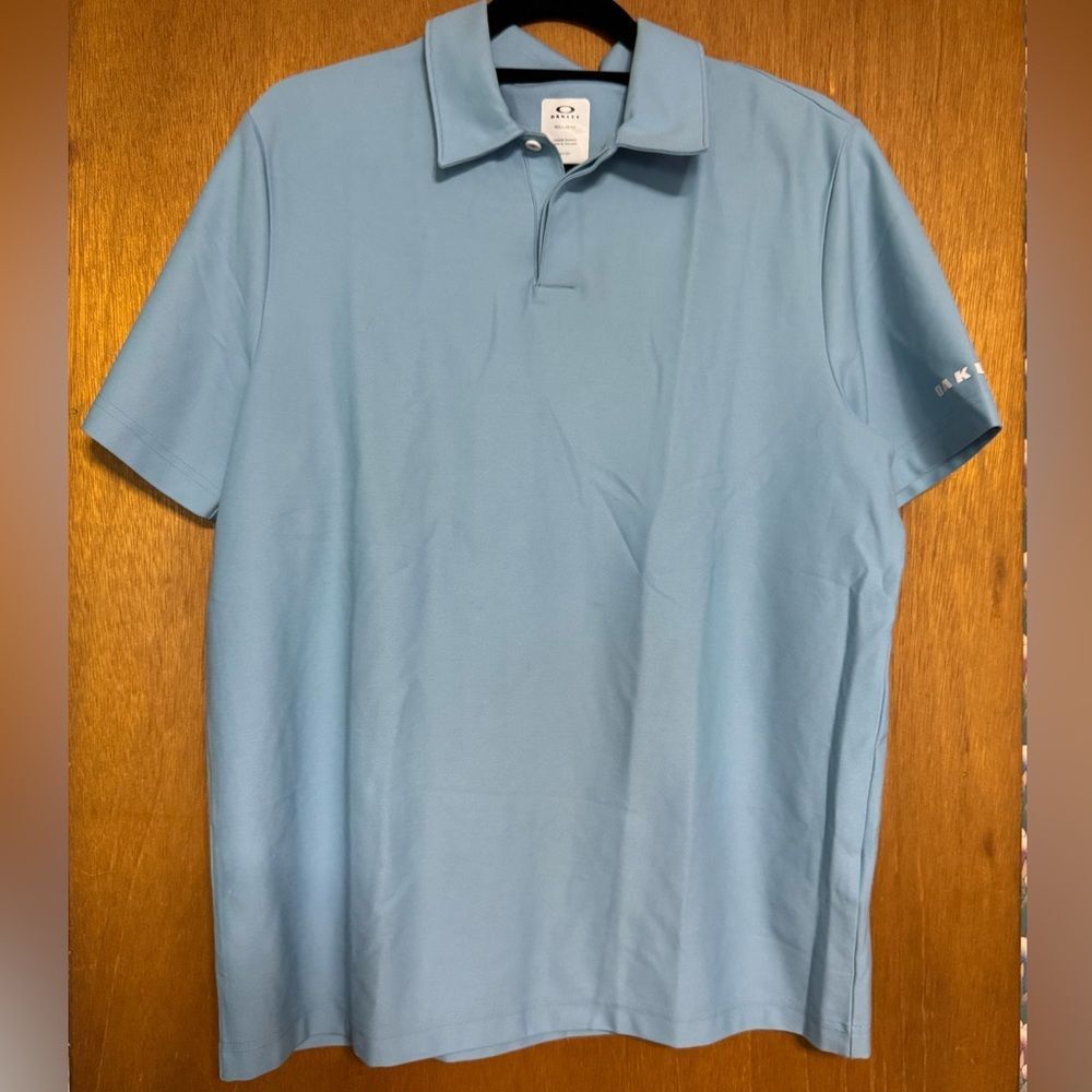 Oakley Men's Blue Polo Shirt